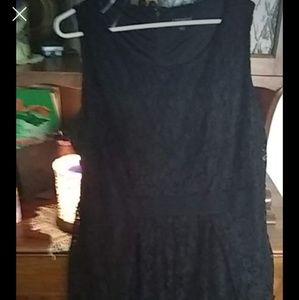 Black lace Lane Bryant size 22 dress